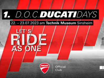D.O.C Ducati Days in Sinsheim am 22. - 23. Juli 2023