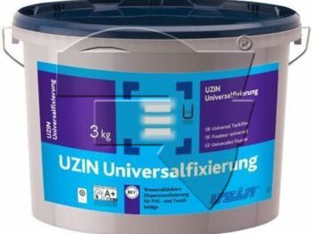 UZIN Universalfixierung 3 kg  Preis pro Kg: 13,00 €   Verbrauch: 100-200 g/m²